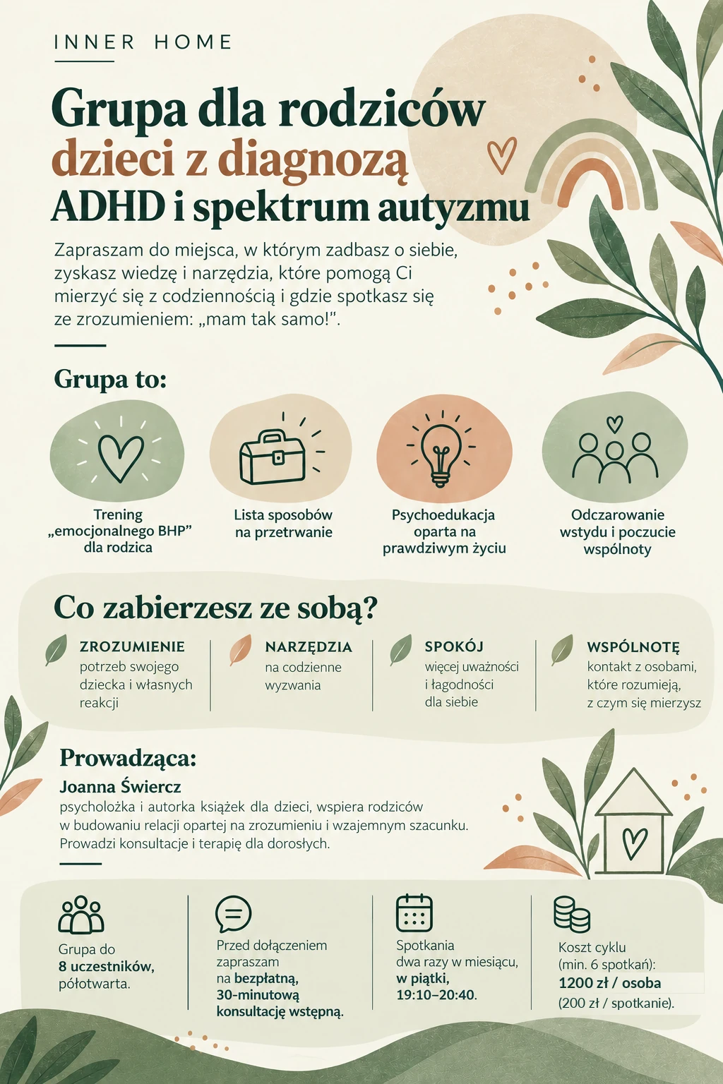 Grupa wsparcia dla rodziców dzieci z ADHD i w spektrum autyzmu